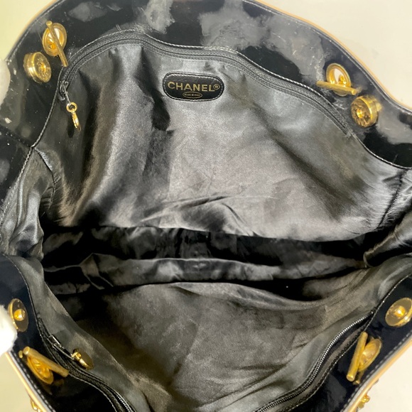 CHANEL Rare Coco Mark Chain Tote bag - Picture 12 of 17